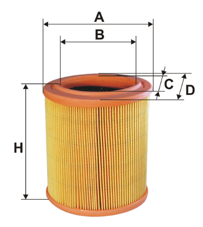 Filtro de aire AE311/1 - FILTRON