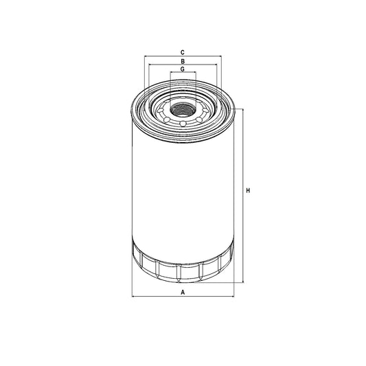 Filtro Combustível CS0107MMB - SAMPIYON