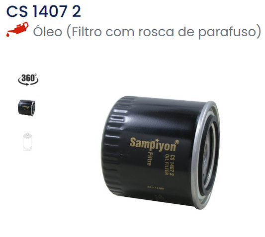 Filto Óleo CS1407 2 SAMPIYON