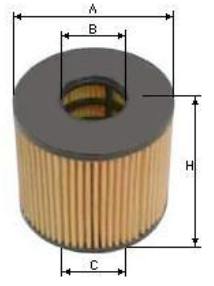 Filtro de Óleo AO1053  - Kugel