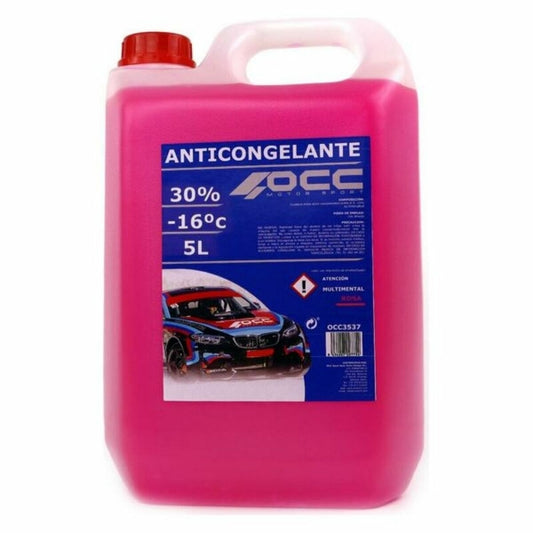 Anticongelante OCC Motorsport 30% Cor de Rosa (5 L)